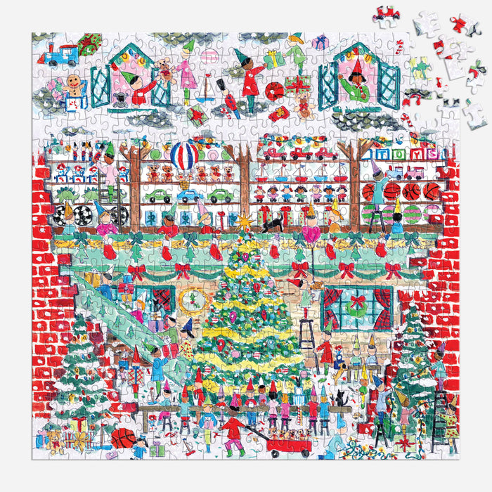 toy workshop 500pc foil puzzle