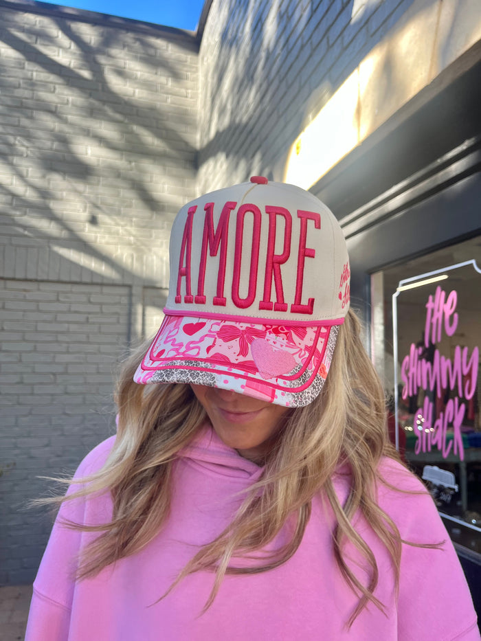 amore trucker hat