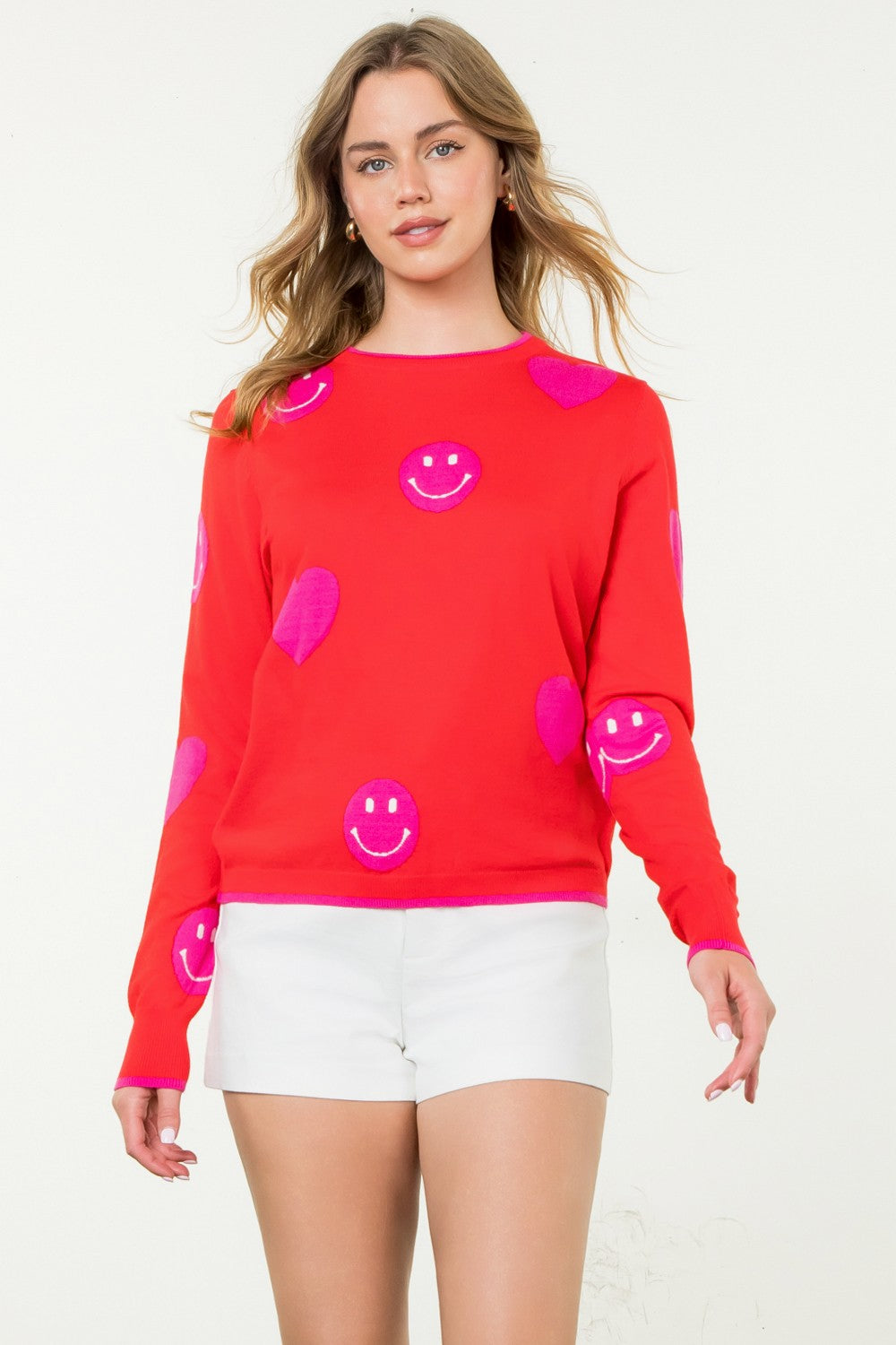 nothing but smiles sweater