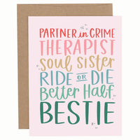 various greeting cards