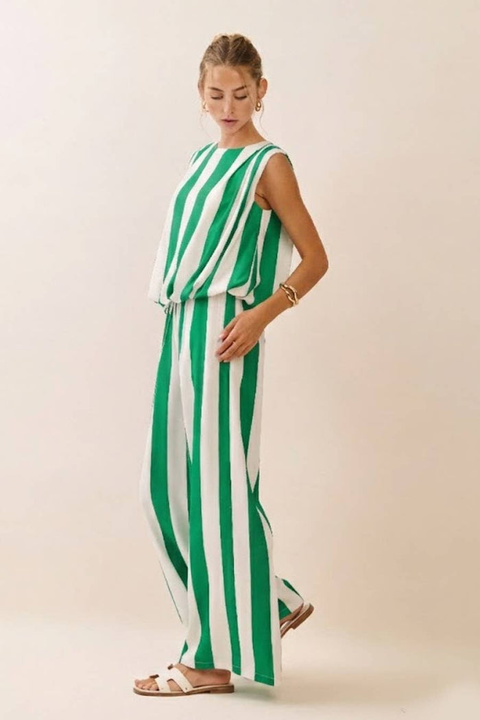 the line up striped set