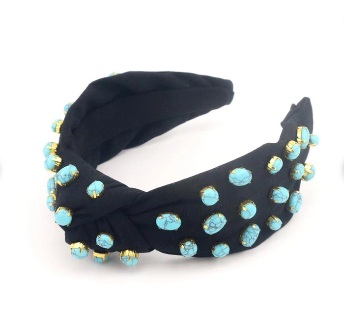 turquoise queen headband