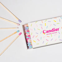 birthday multi-colored long stem matches