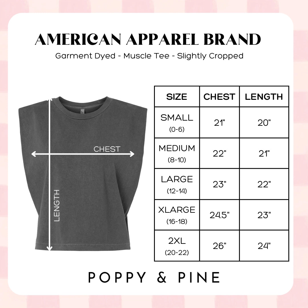 every little thing muscle tee