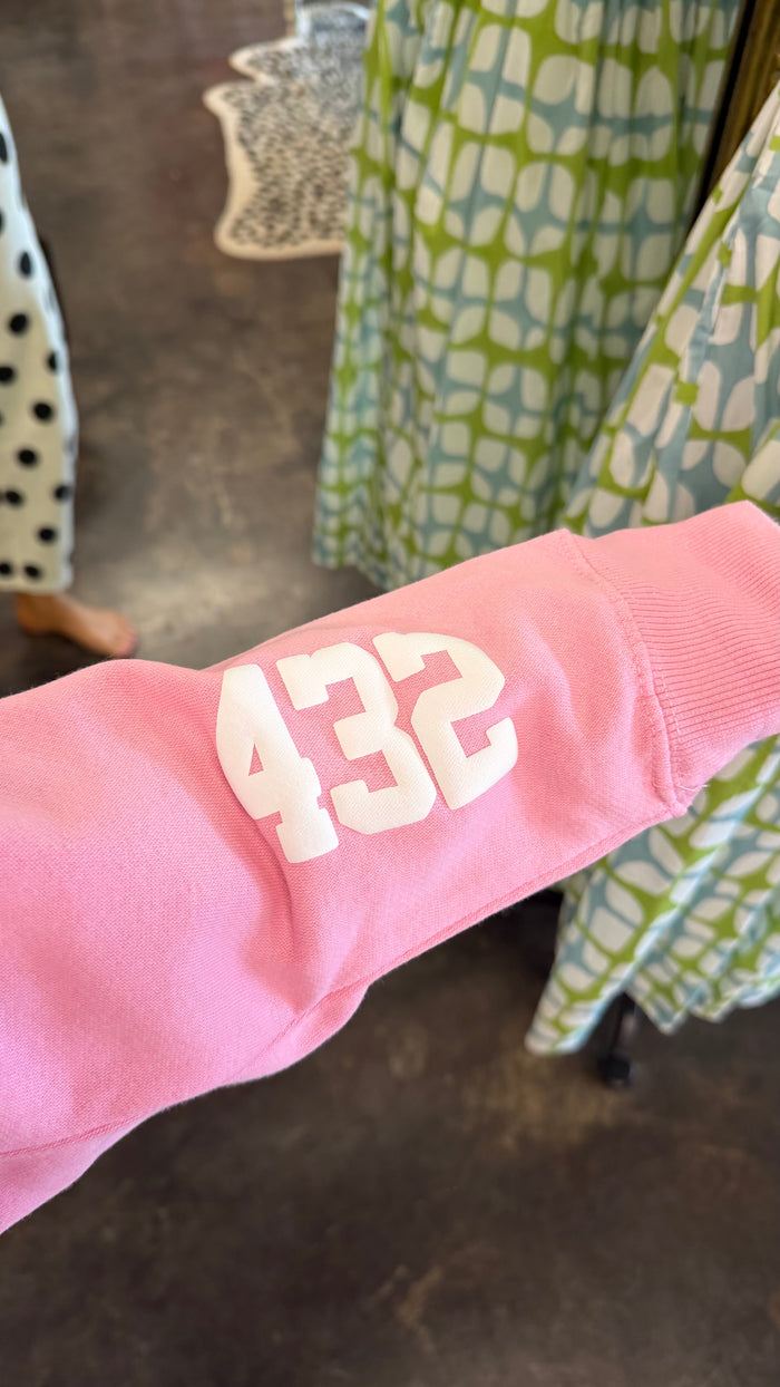 pink MIDLAND crewneck sweatshirt