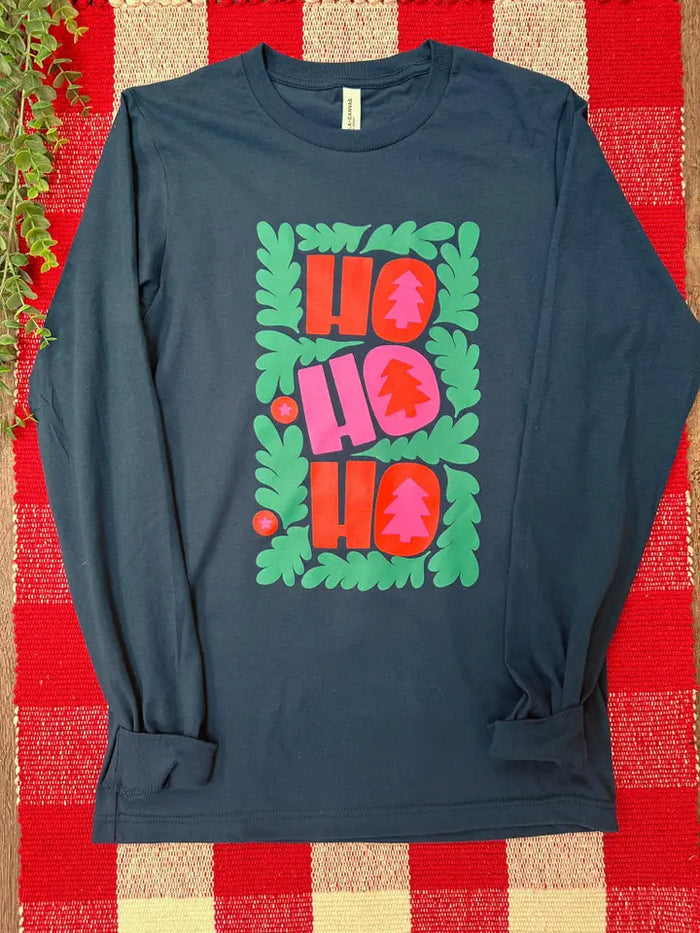 HO HO HO graphic tee