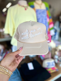 meet me in west texas trucker hat