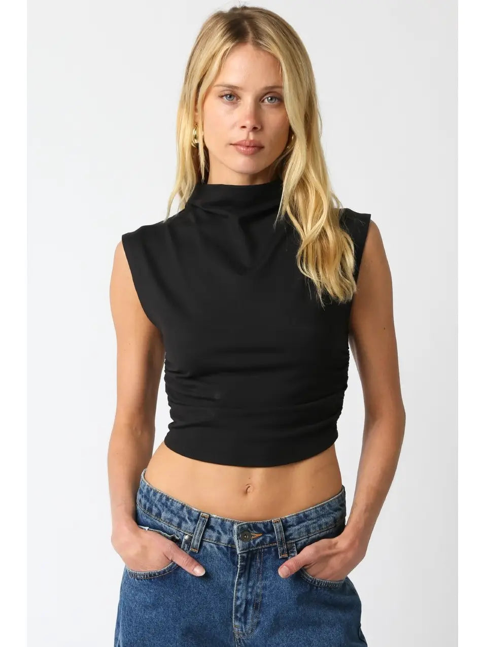 don't mind if I do cropped tank