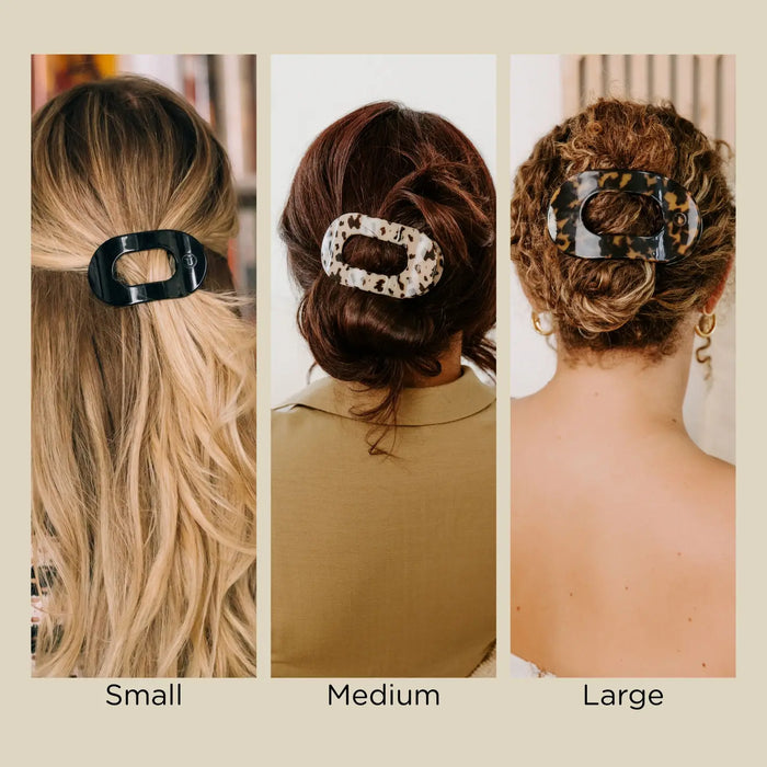 teleties | FLAT ROUND hair clip