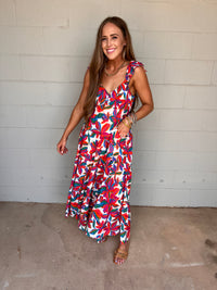 sunset stroll floral maxi | FINAL SALE