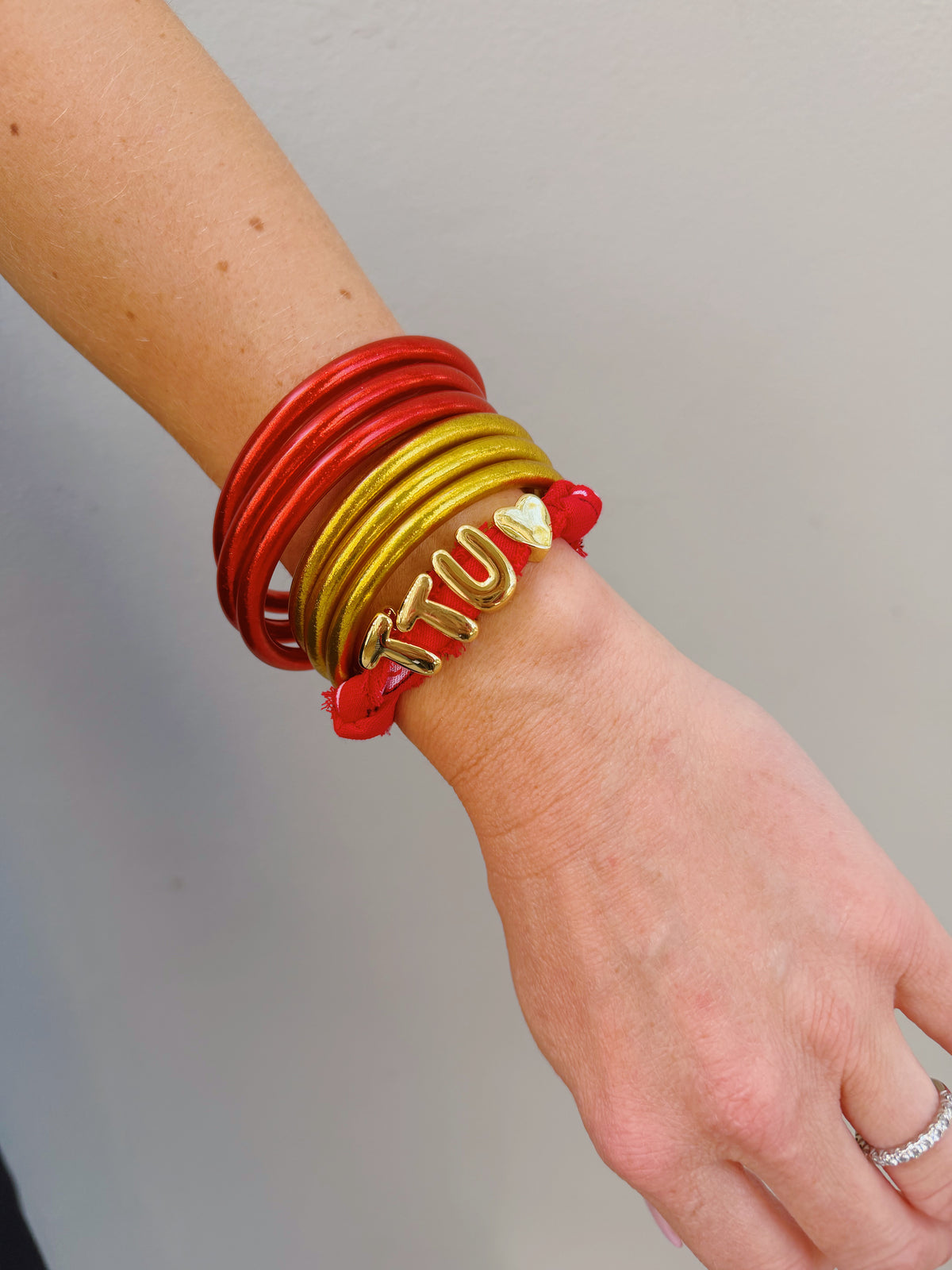 bandana gameday bracelets