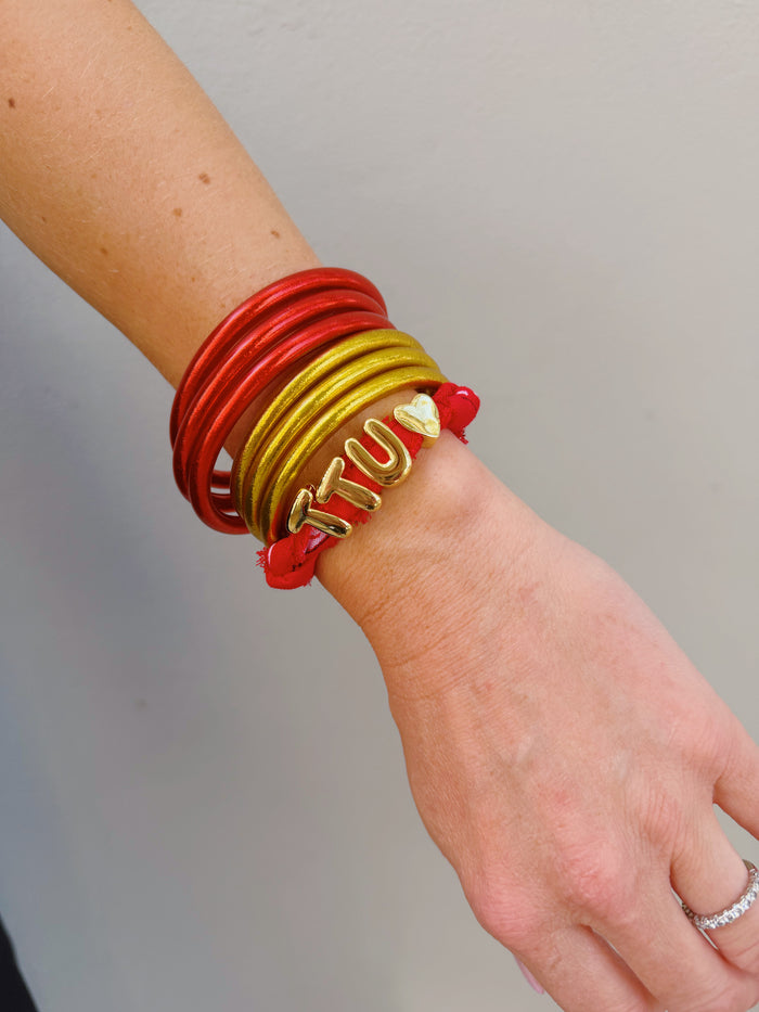 bandana gameday bracelets