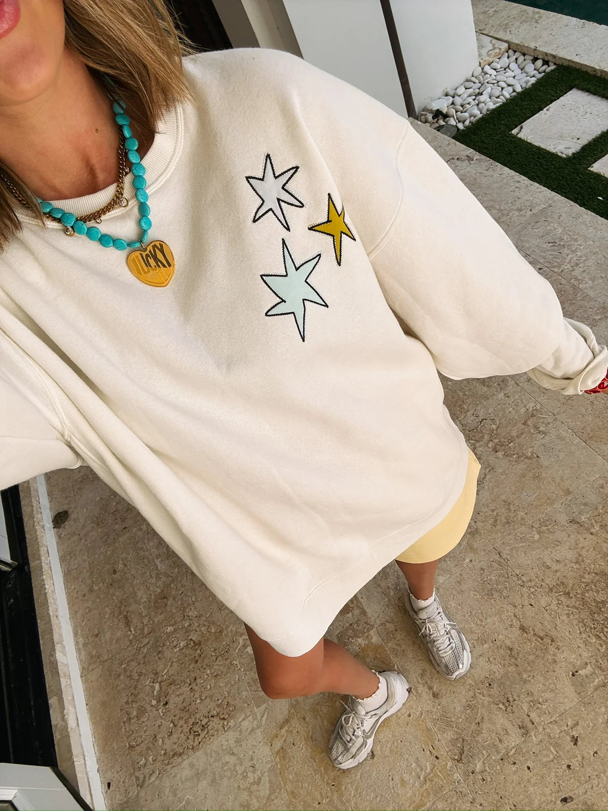 how lucky are we sweatshirt
