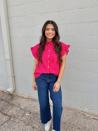 consider it done ruffle top