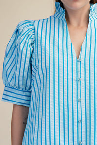 just say it striped top