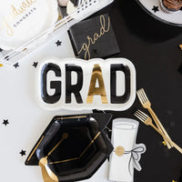 script grad cocktail napkins | FINAL SALE