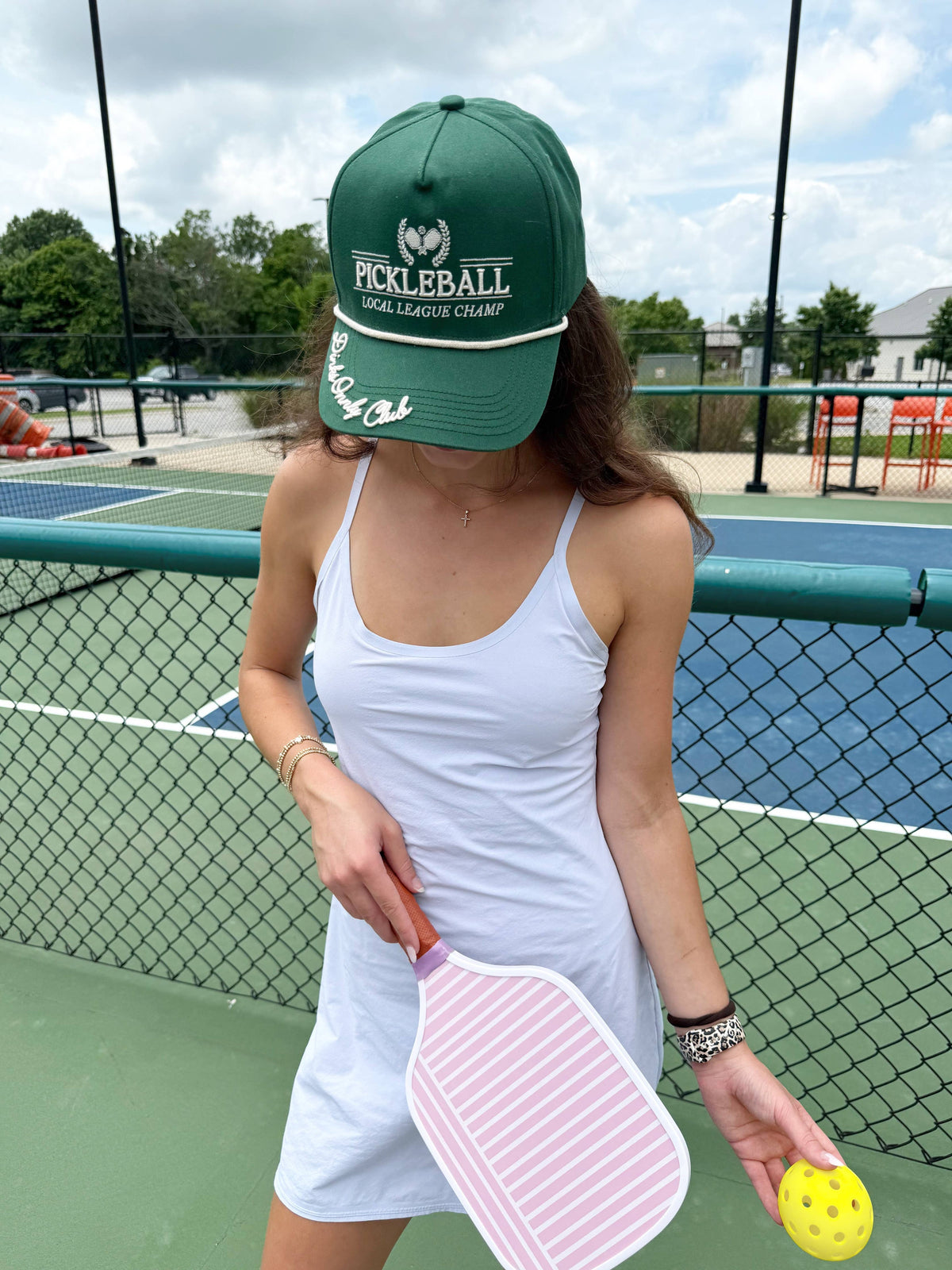 pickleball local league trucker hat