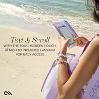 case-mate | soap bubble beach tote w/ phone pouch