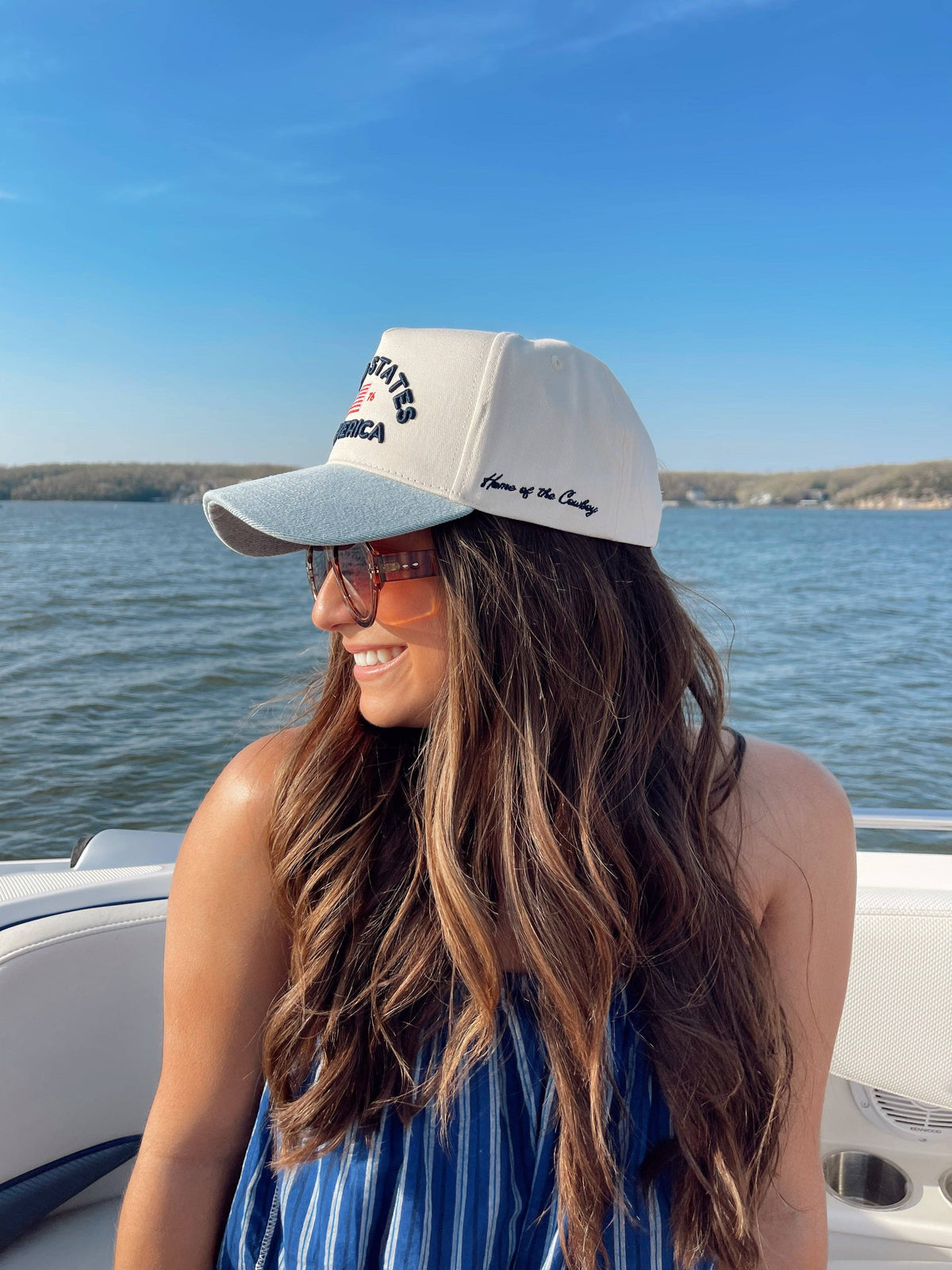 USA vintage trucker hat