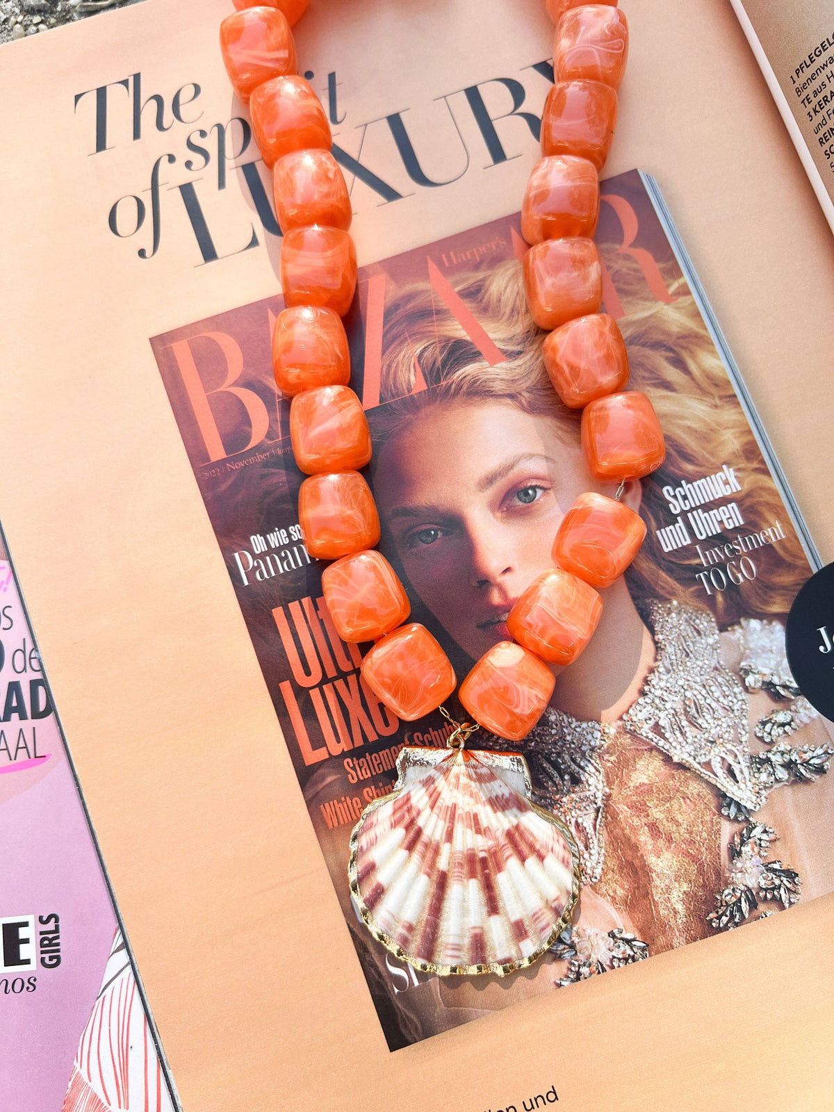 briton shell beaded necklace