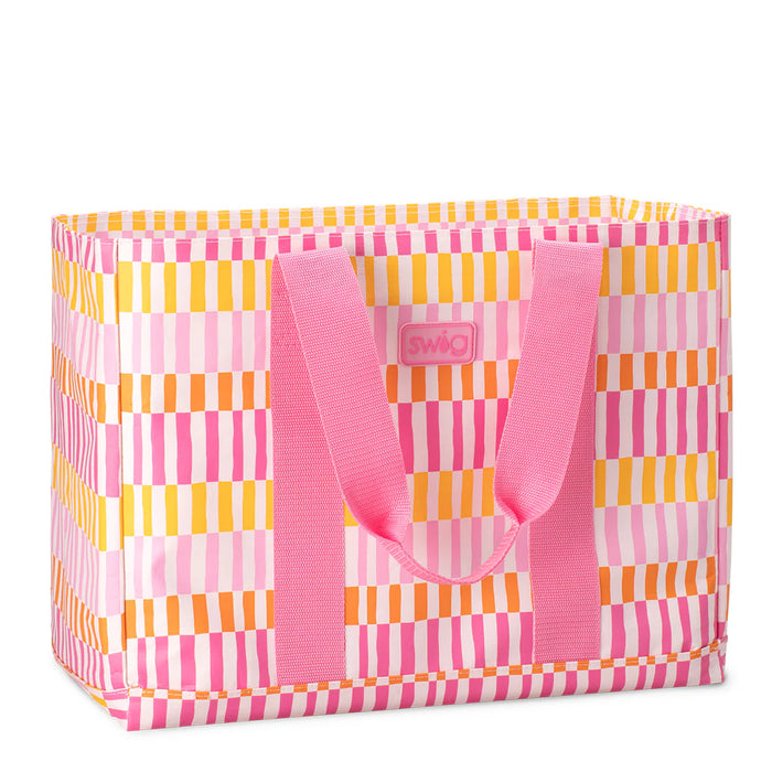 SWIG | sherbet stripe jumbo tote bag