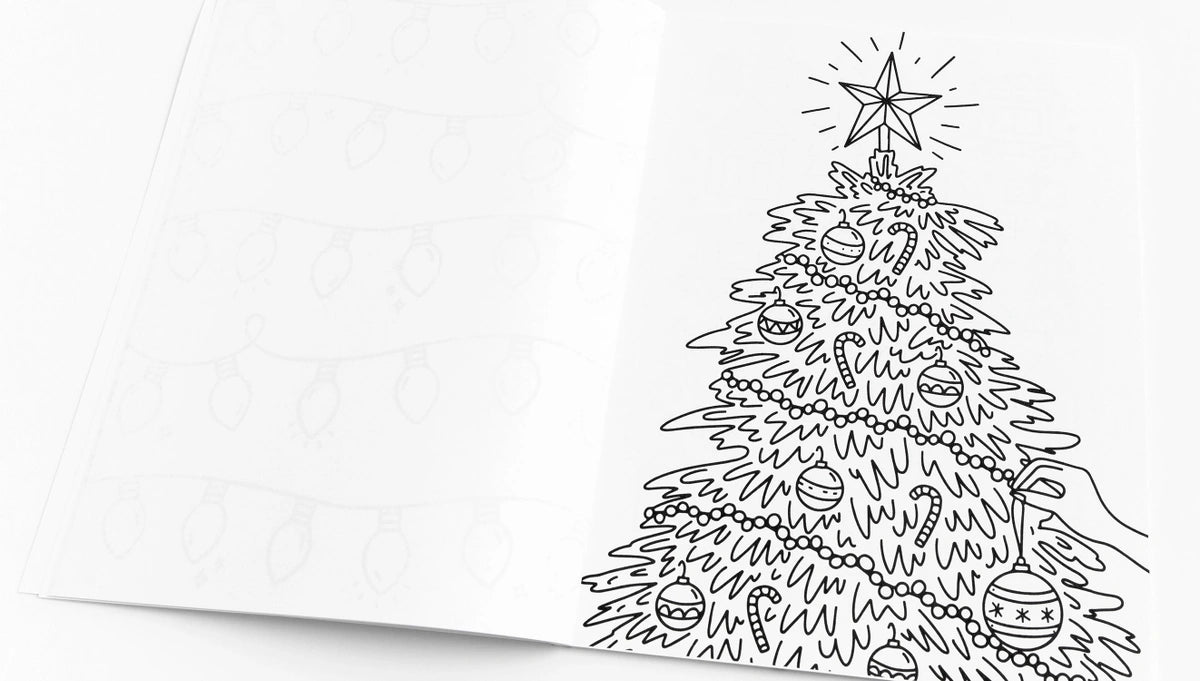 christmas coloring books