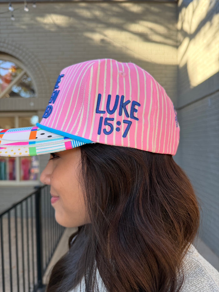 make heaven crowded trucker hat