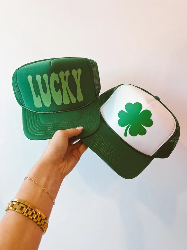 lucky trucker hat