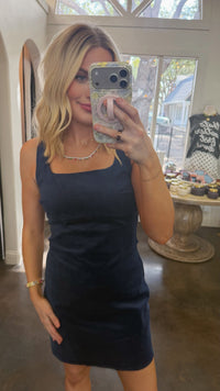 spice things up suede mini dress