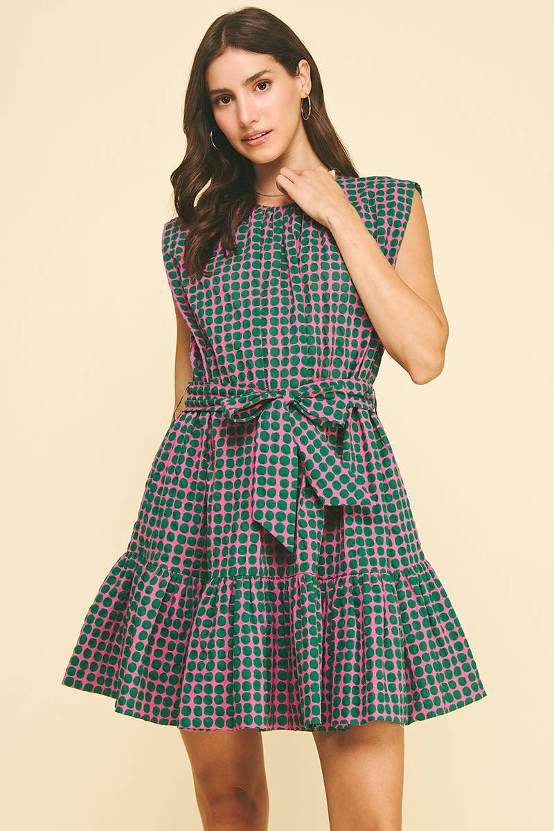 calloway dotted dress