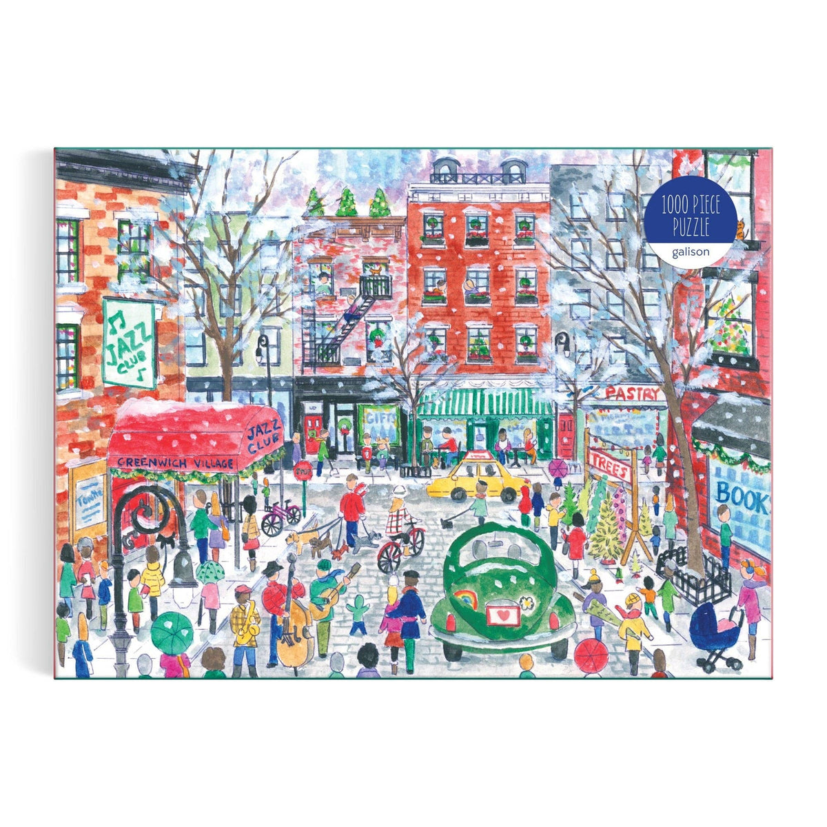christmas in greenwich village 1000pc puzzle