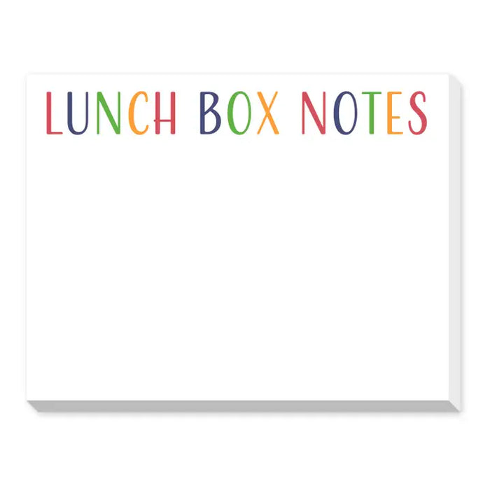 lunch box notes