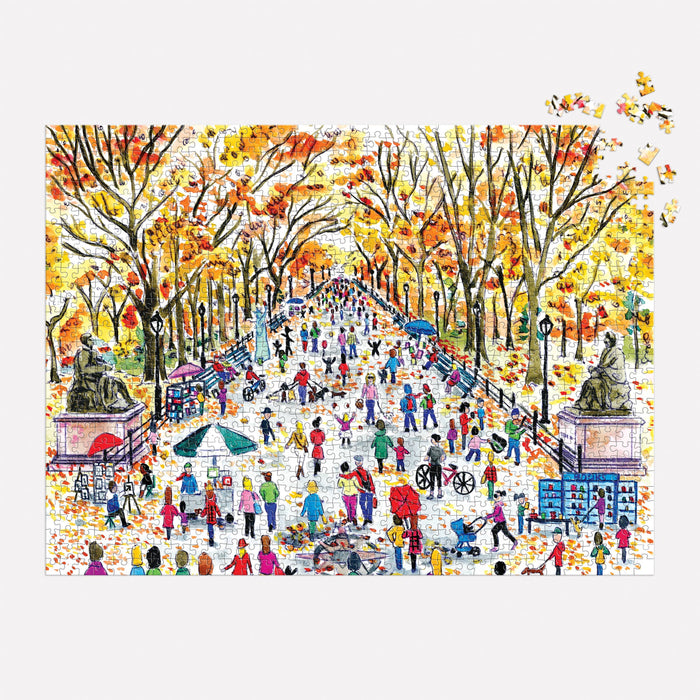 fall in central park 1000pc puzzle