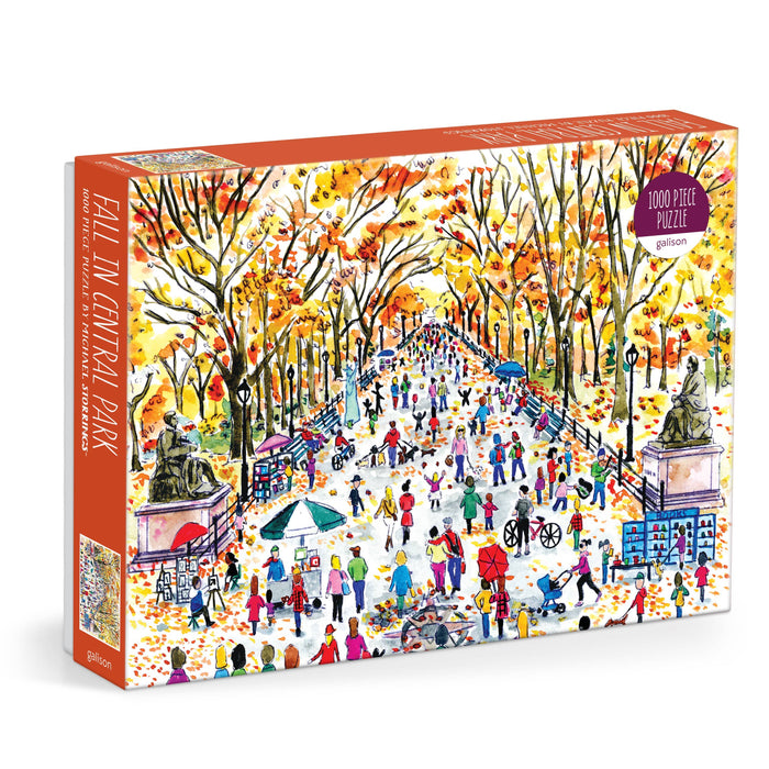 fall in central park 1000pc puzzle
