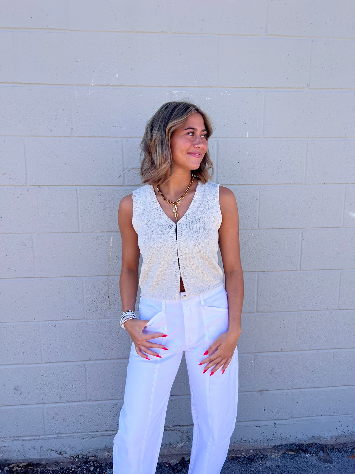 always be you cardigan vest