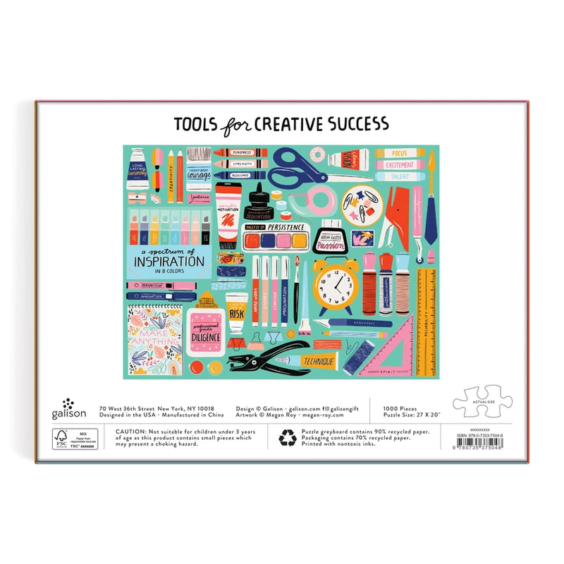 tools for creative success 1000 piece puzzle