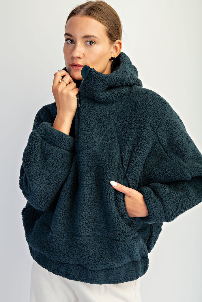 next level sherpa pullover