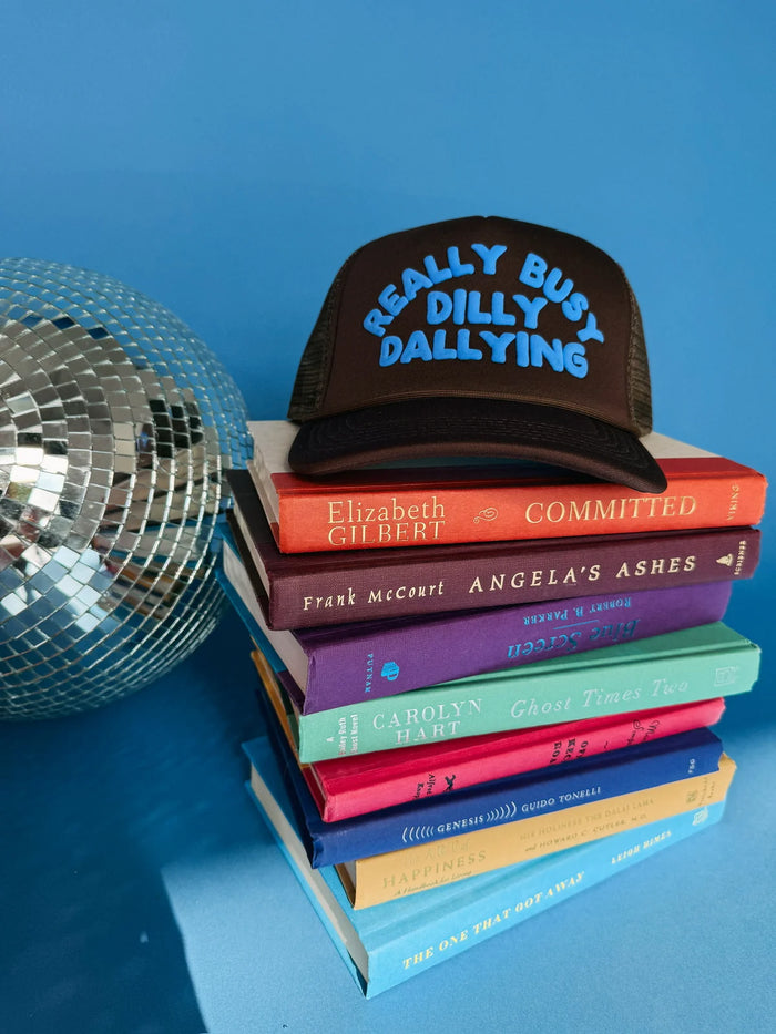dilly dallying foam trucker hat