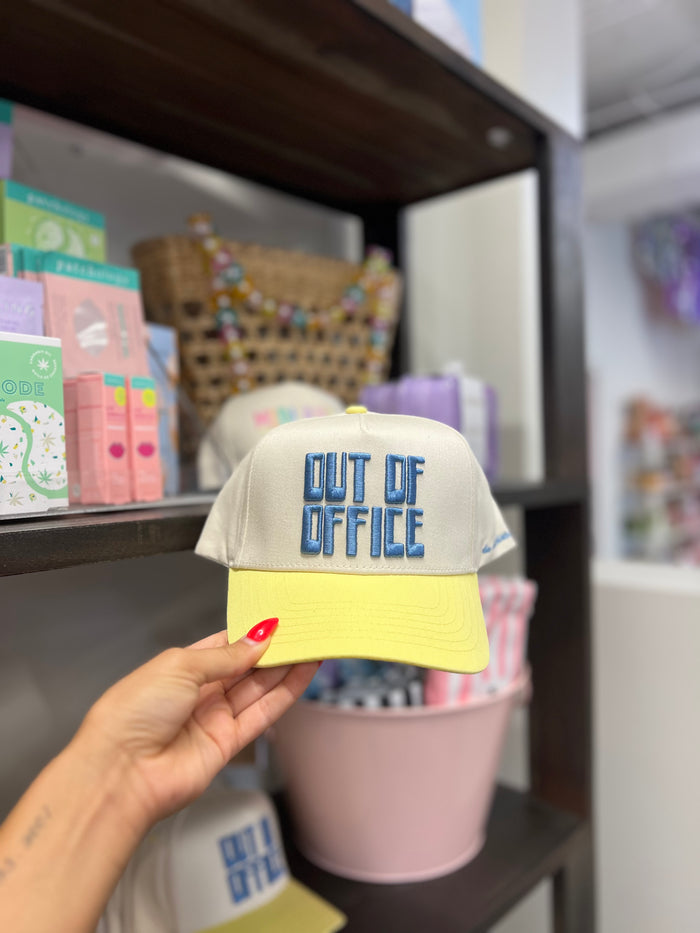 out of office trucker hat