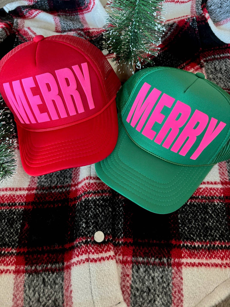 merry puff trucker hat