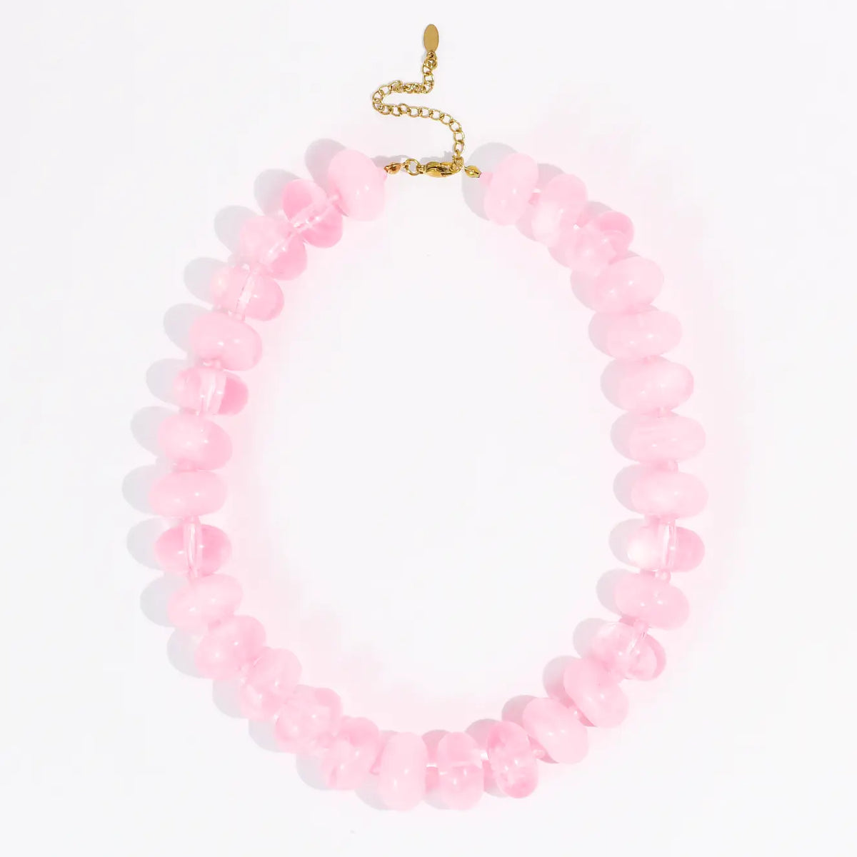sugar beads bold necklace