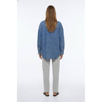 the favorite cotton denim shacket