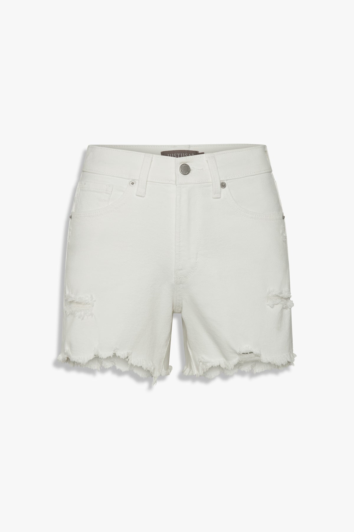 my favorite white denim shorts