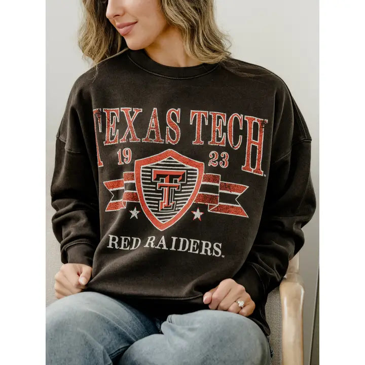 TTU pep rally crewneck