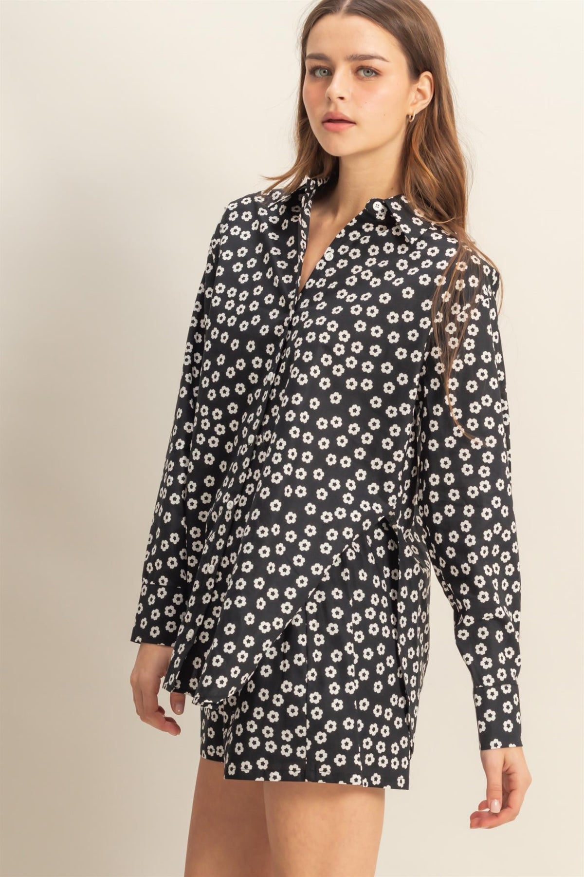 miss daisy button-up set