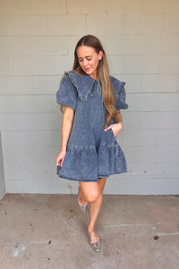 cecilia denim dress