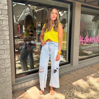 stand-out knit crop top