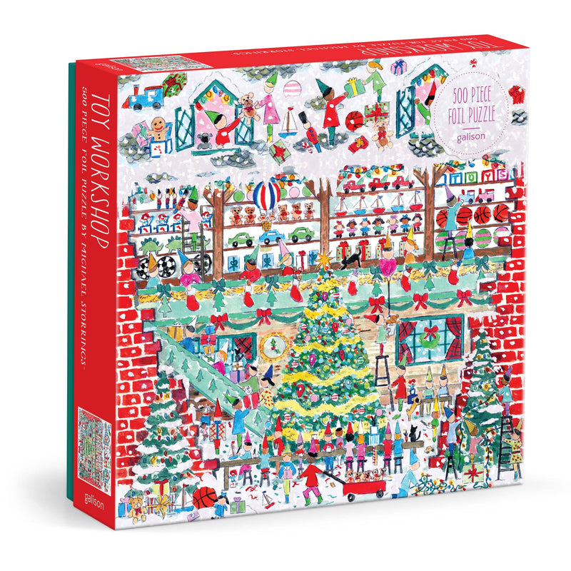 toy workshop 500pc foil puzzle