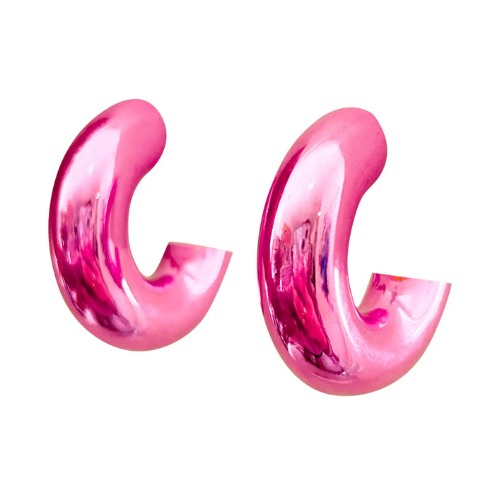 grady half hoop earrings