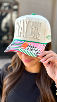 pray BIG trucker hat